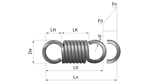 Graphic Tension Spring